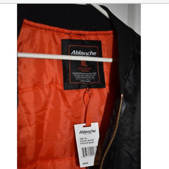 Ablanche New York Insulated Bomber Jacket NWT XL - Picture 4 of 4